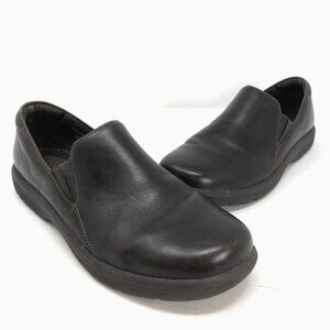 Rockport Shoes Womens 9.5 Brown Leather Loafers Comfort DMX Slip Ons Everyday